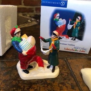 Dept 56 Snow Village “Dad’s Christmas Tradition”